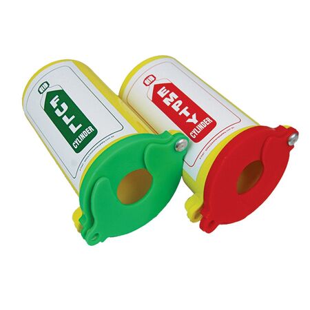 LOCKOUT GAS BOTTLE GREEN FULL (Lockout Gas Bottle Green Full)