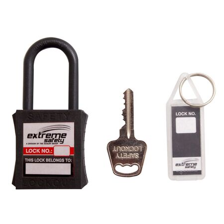 DIELECTRIC LOCK SET OF 10 BK (Dielectric Lock Set Of 10 Bk)