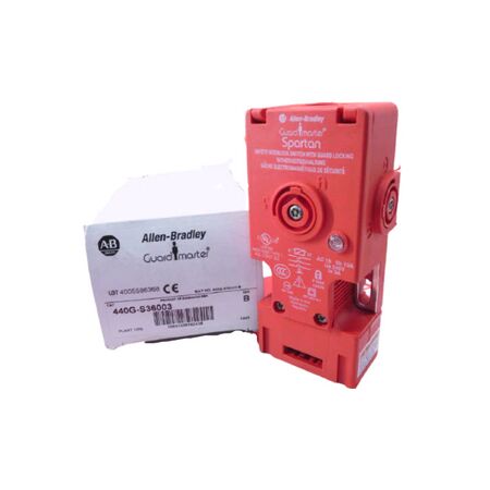Allen-Bradley 440GS36003 Guard Locking Switch with 110V Solenoid