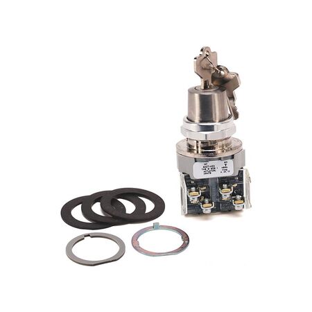 Allen-Bradley 800TCJ44KC1B Selector Switch 3-Position Non-Illuminated