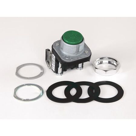 Allen-Bradley 800TCA1A2 Momentary Push Button Green Flush Head