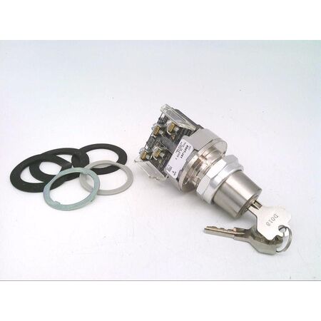 Allen-Bradley 800TCJ42KC1B Selector Switch 3-Position Non-Illuminated