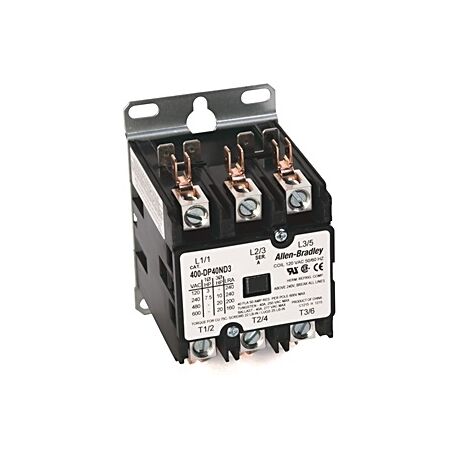 Allen-Bradley 400DP40ND3 400 Definite Purpose Contactor 40AMP 120V
