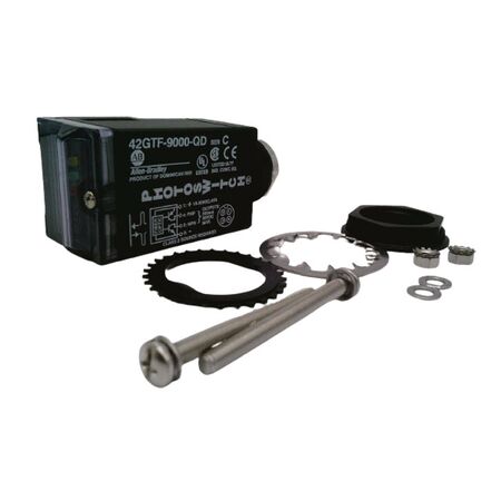 Allen-Bradley 42GTF9000QD Photoelectric Sensor with Large Aperture Fiber Optic