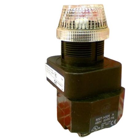 Allen-Bradley 800TQ20C Pilot Light 30.5mm Metal Type 4/13