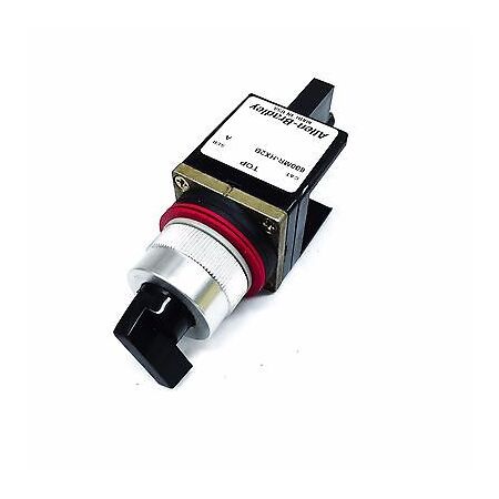 Allen-Bradley 800MRJH2B Selector Switch 3 Position Black Knob