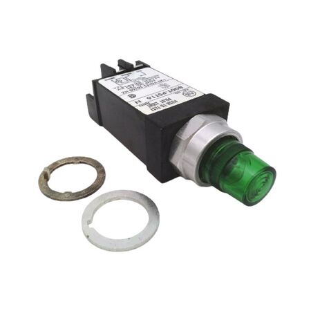 Allen-Bradley 800TPST16G Pilot Light Green 18mm Transformer 120V AC