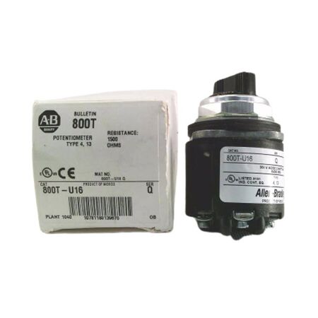 Allen-Bradley 800TU16 Panel Mount Potentiometer 1500 Ohms