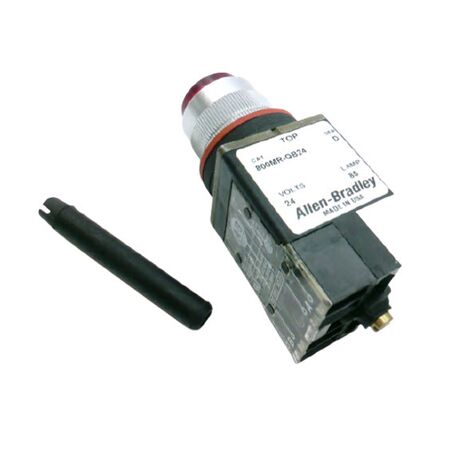 Allen-Bradley 800MRQB24RA Illuminated Momentary Push Button