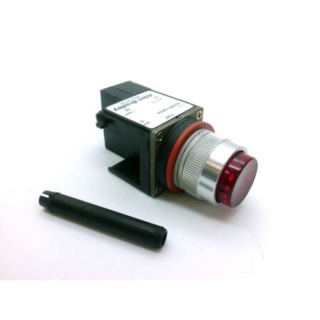 Allen-Bradley 800MRQB24RA Illuminated Momentary Push Button