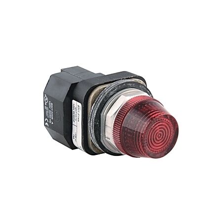 Allen-Bradley 800TQ20R Red Pilot Light 30.5mm Metal Type 4/13