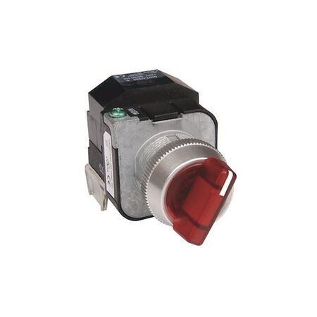 Allen-Bradley 800T2JRH2KB7AX Selector Switch 30mm 3 Position Red Maintained
