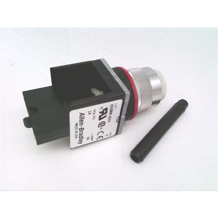 Allen-Bradley 800MRQ24W Pilot Light Unit 22.5mm White 24V AC/DC