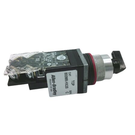 Allen-Bradley 800MRHH2BLAK Selector Switch Non-Illuminated 2-Position Black