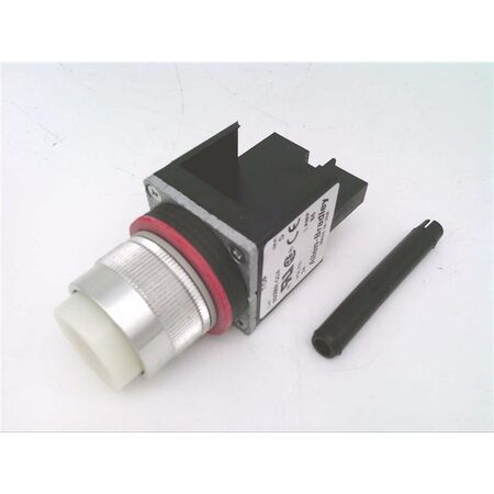 Allen-Bradley 800MRQ24W Pilot Light Unit 22.5mm White 24V AC/DC