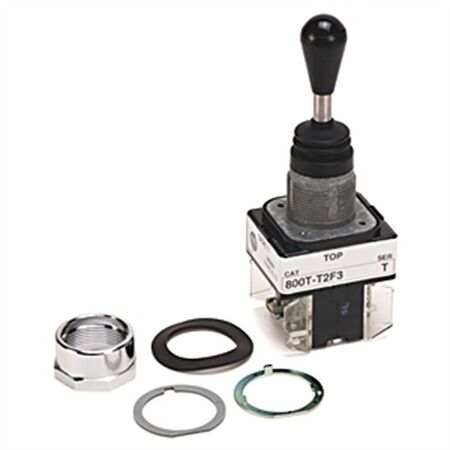 Allen-Bradley 800TT2F4DDXX Two Way Toggle Switch 30mm