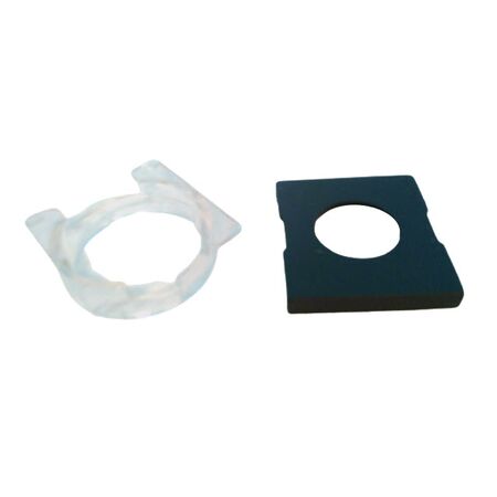 Allen-Bradley 800MSWS00 Legend Plate 22.5mm Square Grey