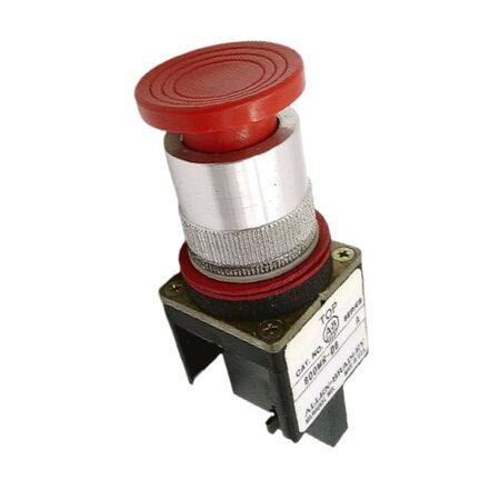 Allen-Bradley 800MRD6 Red Mushroom Head Pushbutton Unit
