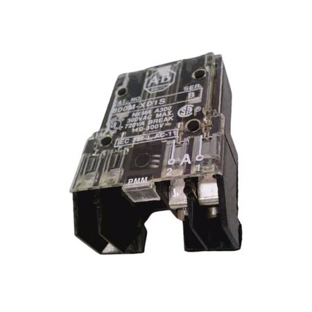 Allen-Bradley 800MXD1S Contact Block 110-300 VAC