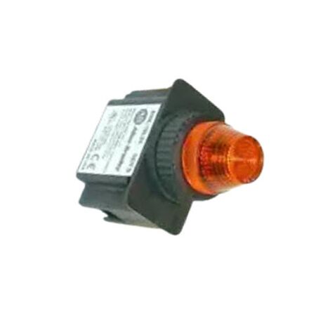 Allen-Bradley 800L18L24A Amber LED Pilot Indicator Light 24V AC/DC