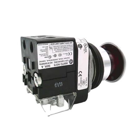 Allen-Bradley 800TFXQH2RA1 Maintained Illuminated Push-Pull Pushbutton