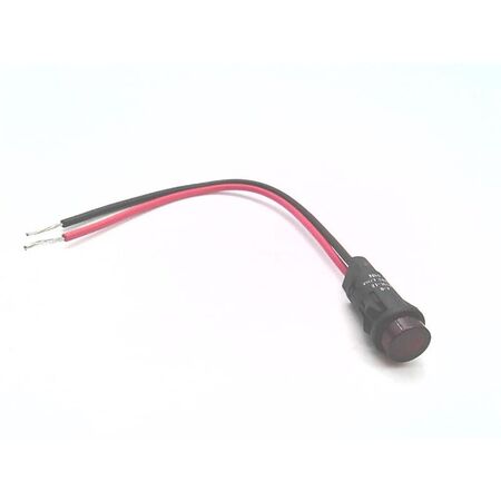 Allen-Bradley 800L12L24R 12mm Red LED Indicator Light 24 VDC