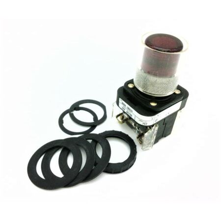 Allen-Bradley 800HQRA24R Illuminated Momentary Push Button