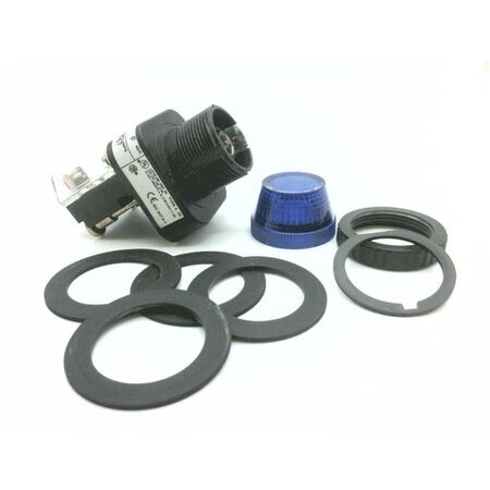 Allen-Bradley 800HQR24B Blue Pilot Light 30.5mm