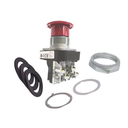 Allen-Bradley 800TFXT6A Push Button 30.5mm Red Non-Illuminated