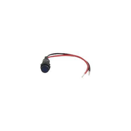 Allen-Bradley 800L12L24B Blue LED Indicator Light 12mm 24V DC