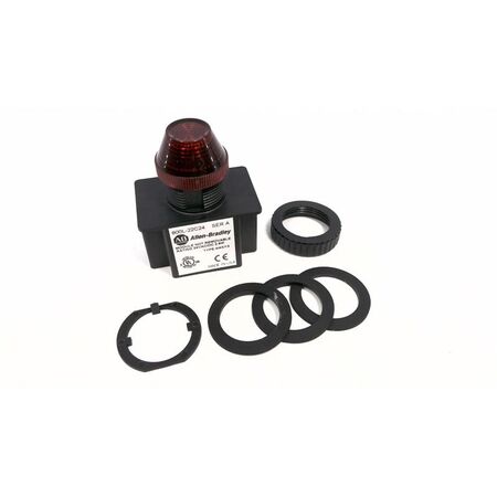 Allen-Bradley 800L22C24R 22.5mm Red Incandescent Pilot Light