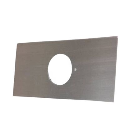 Allen-Bradley 800HY59J Pushbutton Legend Plate Jumbo Size Grey