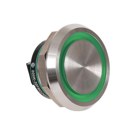 Allen-Bradley 800K30FMG24X10 Piezo Momentary Operator Green Illuminated