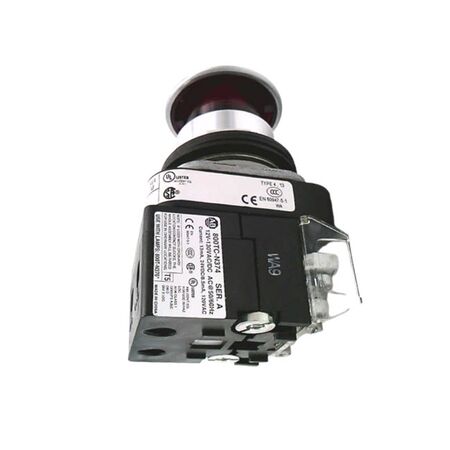 Allen-Bradley 800TFXQH2RA1 Maintained Illuminated Push-Pull Pushbutton