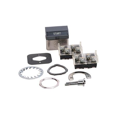 Allen-Bradley 800HWK4 30mm Momentary Pushbutton with Flip Lever Operator