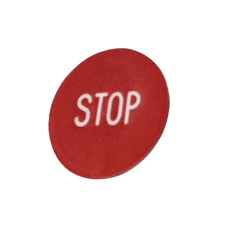 Allen-Bradley 800TLC604W Legend Cap for 30mm Push Button