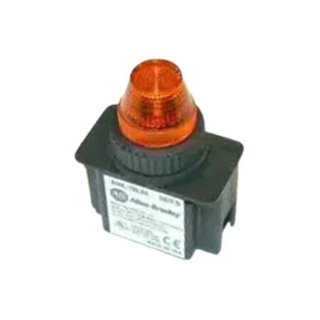 Allen-Bradley 800L18L24A Amber LED Pilot Indicator Light 24V AC/DC
