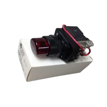 Allen-Bradley 800HQRTH2R 30mm Full Voltage Red LED Pilot Light