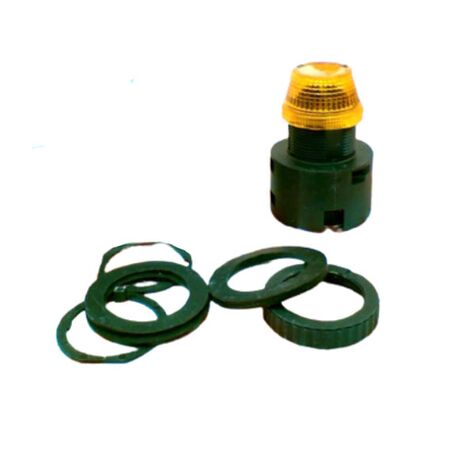 Allen-Bradley 800L30L10A Amber LED Round Pilot Light 30.5mm