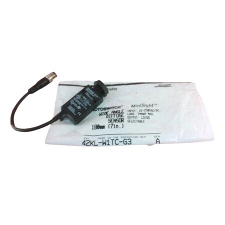 Allen-Bradley 42KLW1TCG3 Wide Angle Diffuse Photoelectric Sensor