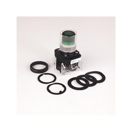 Allen-Bradley 800HQRA10R Illuminated Momentary Push Button