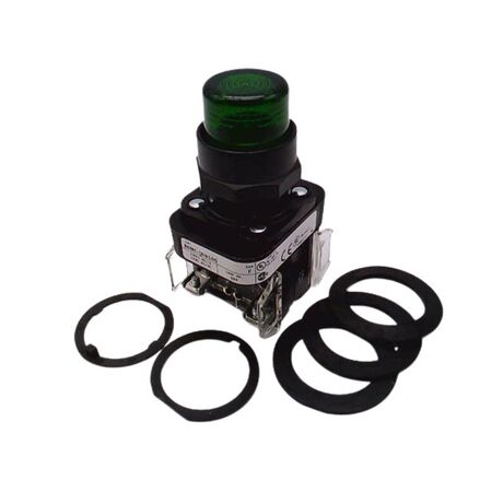 Allen-Bradley 800HQRB10G Illuminated Momentary Push Button
