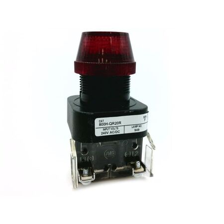 Allen-Bradley 800HQR20R Red Pilot Light 30.5mm
