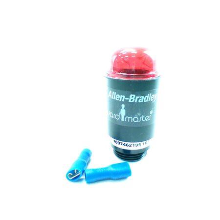 Allen-Bradley 440AA19002 Red Lens Pilot Light Indicator