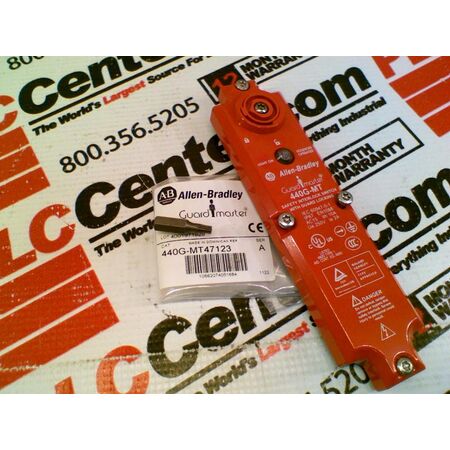 Allen-Bradley 440GMT47123 Replacement Cover with LED and Override Key