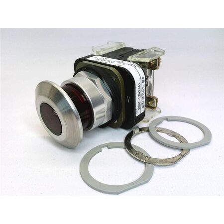 Allen-Bradley 800TFXQ24RA1 Illuminated Push-Pull Mushroom Head Push Button