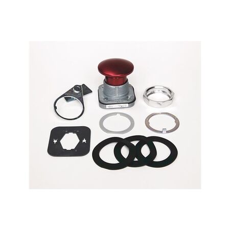 Allen-Bradley 800TD6QD1 Red Mushroom Head Momentary Pushbutton