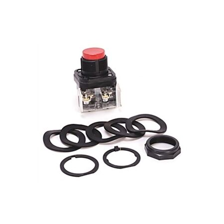 Allen-Bradley 800HBR6D2 Momentary Push Button Red