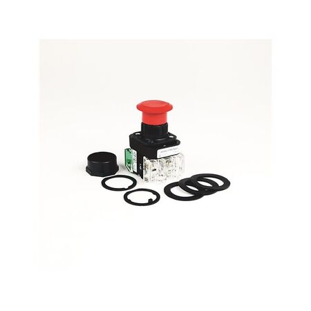 Allen-Bradley 800HCFRXM6A7 Non-Illuminated Mushroom Head Push Button