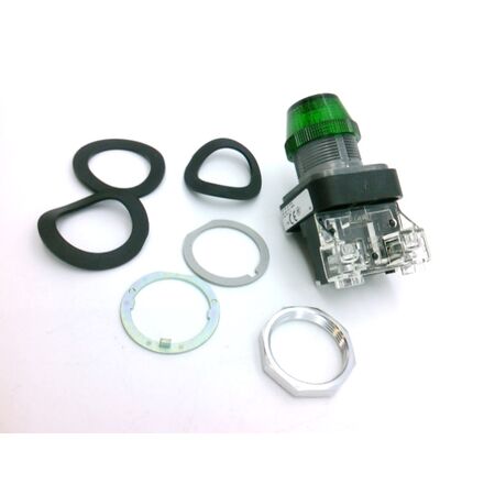 Allen-Bradley 800TCQ10G Pilot Light Green 30.5mm Metal Type 4/13